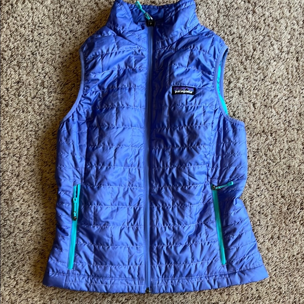 Patagonia Violet Blue Nano Puff Vest